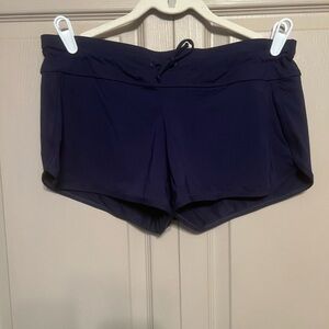 Athleta Dark Blue Athletic Shorts